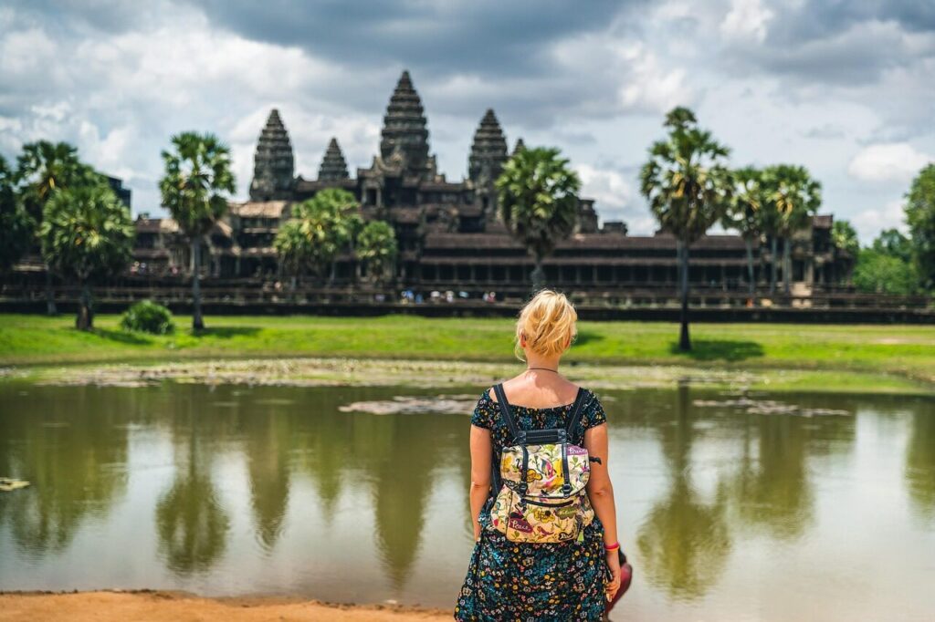 travel, tourist, cambodia, seam reap, asia, buddhism, angkor, temple, khmer, lake, nature, destinations